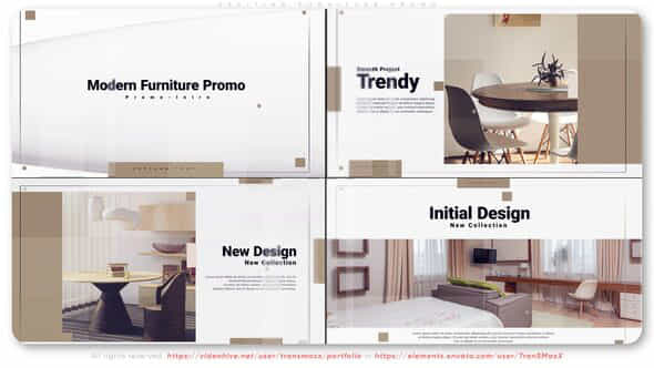 Exciting Furniture Promo - VideoHive 40441814