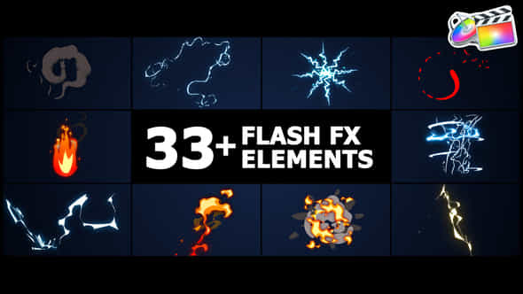 Flash FX Elements - VideoHive 41876440