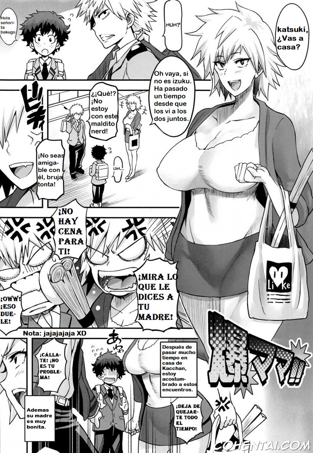 Bakumama!! (Boku no Hero Academia) xxx comics manga porno doujin hentai español sexo 