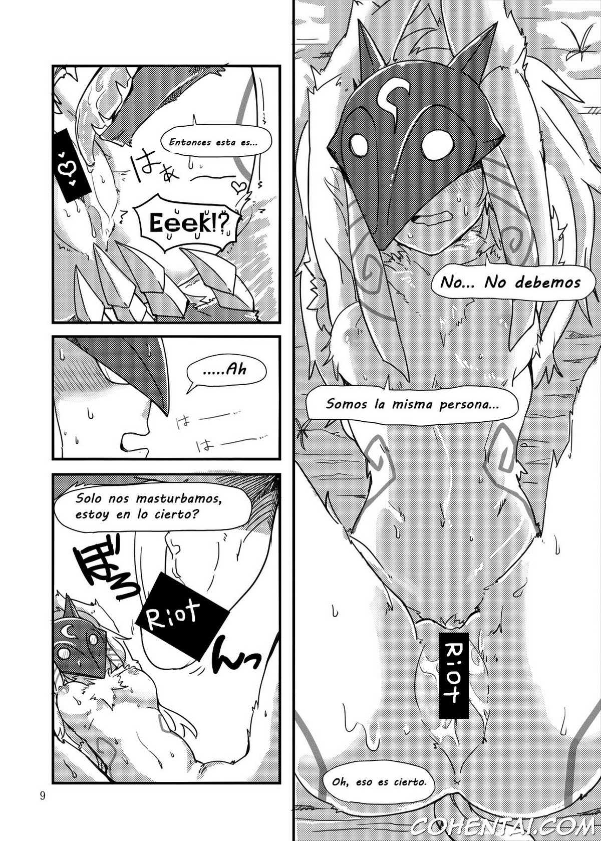 How does hunger feel? (League of Legends) xxx comics manga porno doujin hentai español sexo Kindred League of Legends Warwick