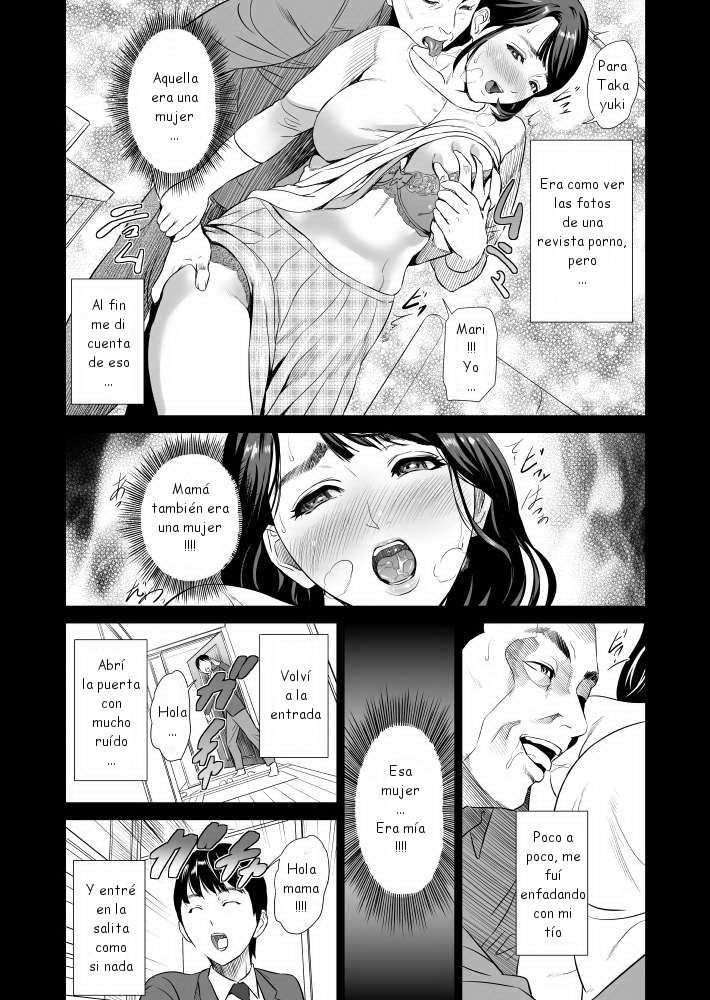 [Hyji] Kinjo Yuuwaku Mama Hen Joshou + Zenpen  La tentación en casa (Mamá. Prólogo) [Spanish] [joselillo]