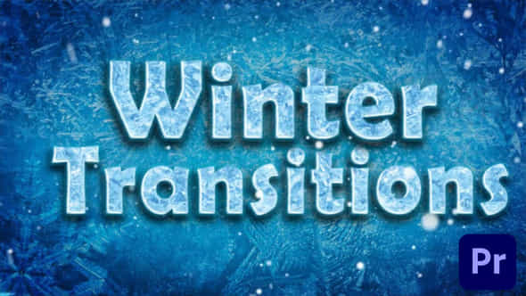 Christmas Snowfrost Winter Ice Transitions 1 - VideoHive 48753968