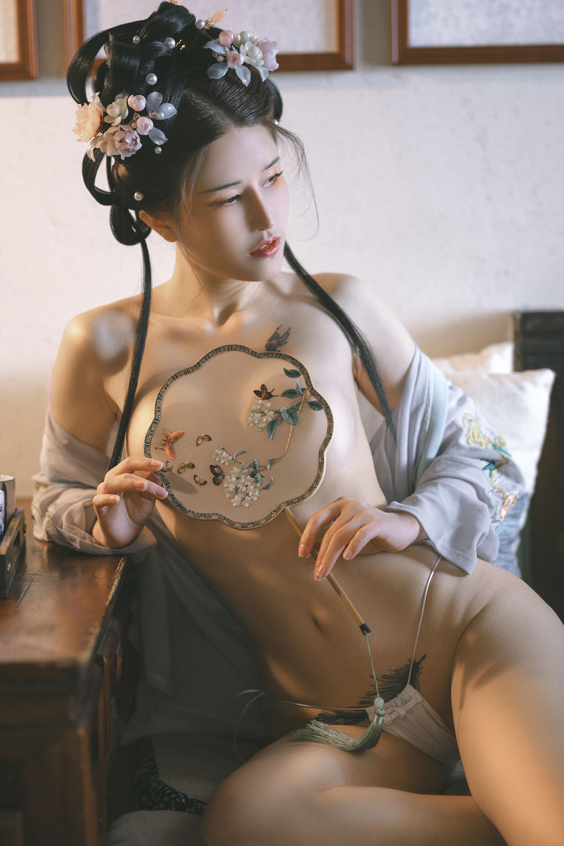 国模套图 鹿八岁《汉服》(43)
