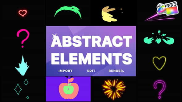 Abstract Pack | FCPX - VideoHive 33309355