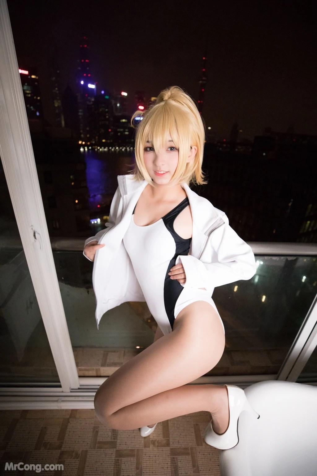 Coser@神楽坂真冬 Vol.036: 电子相册-白贞德《Swimingthedrea》(150 photos)(115)