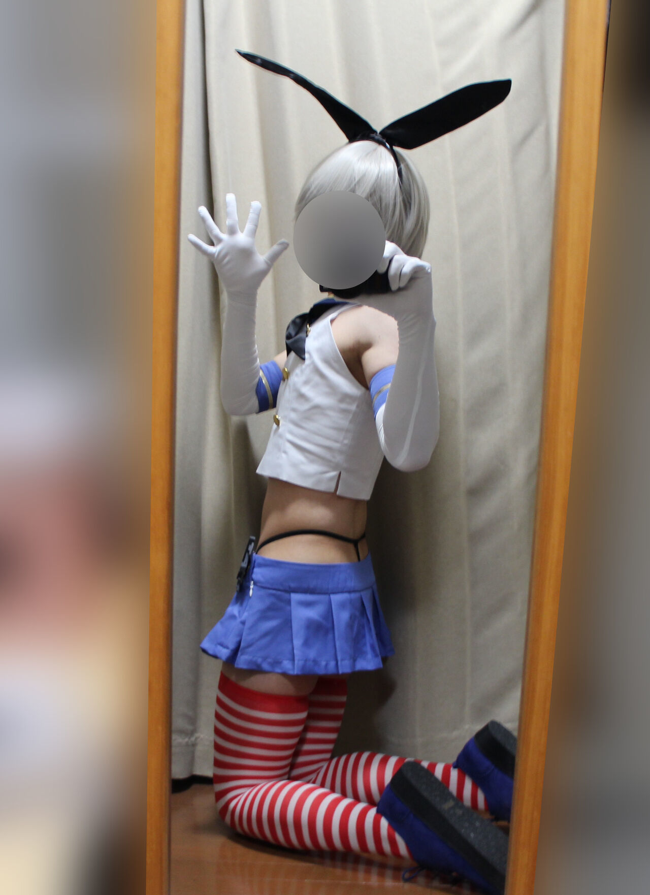 [trans] Hatarabu - z1 & z3 Shimakaze cosplay