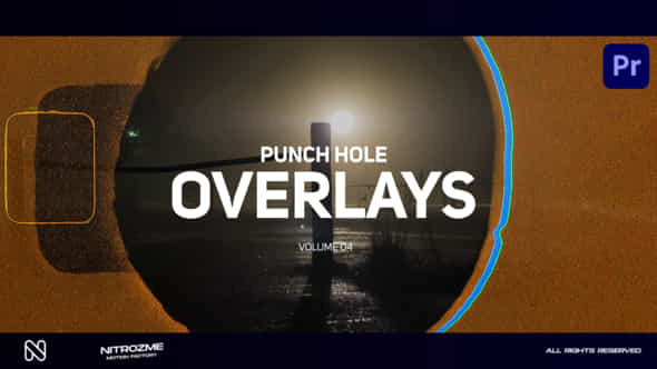 Punch Hole Overlays Vol 04 For Premiere Pro - VideoHive 49096536