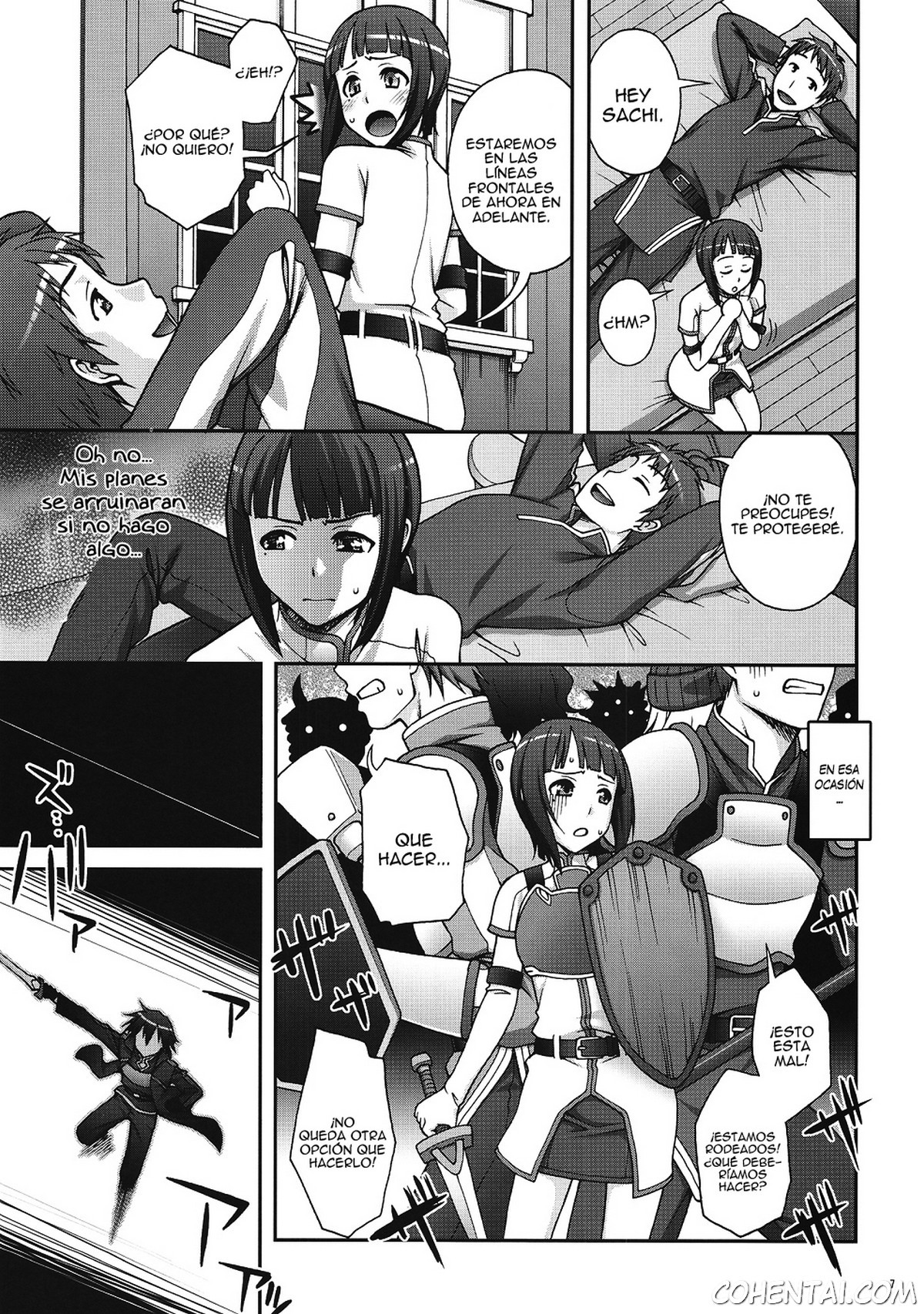 Delphinium Madonna (Sword Art Online) xxx comics manga porno doujin hentai español sexo 