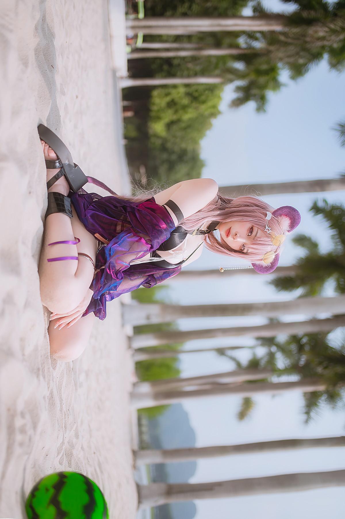 Cosplay 二佐Nisa 《泰拉夏日纪事》 佐佐林雨霞(25)