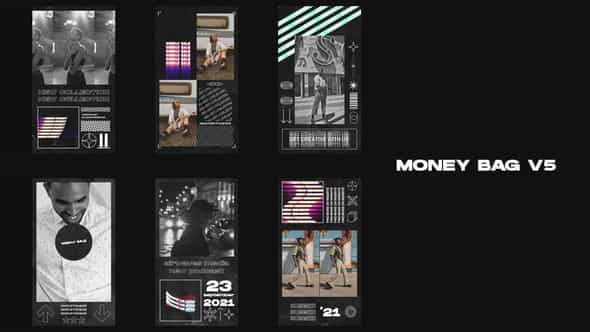 Money Bag V5 - Instagram - VideoHive 32605562