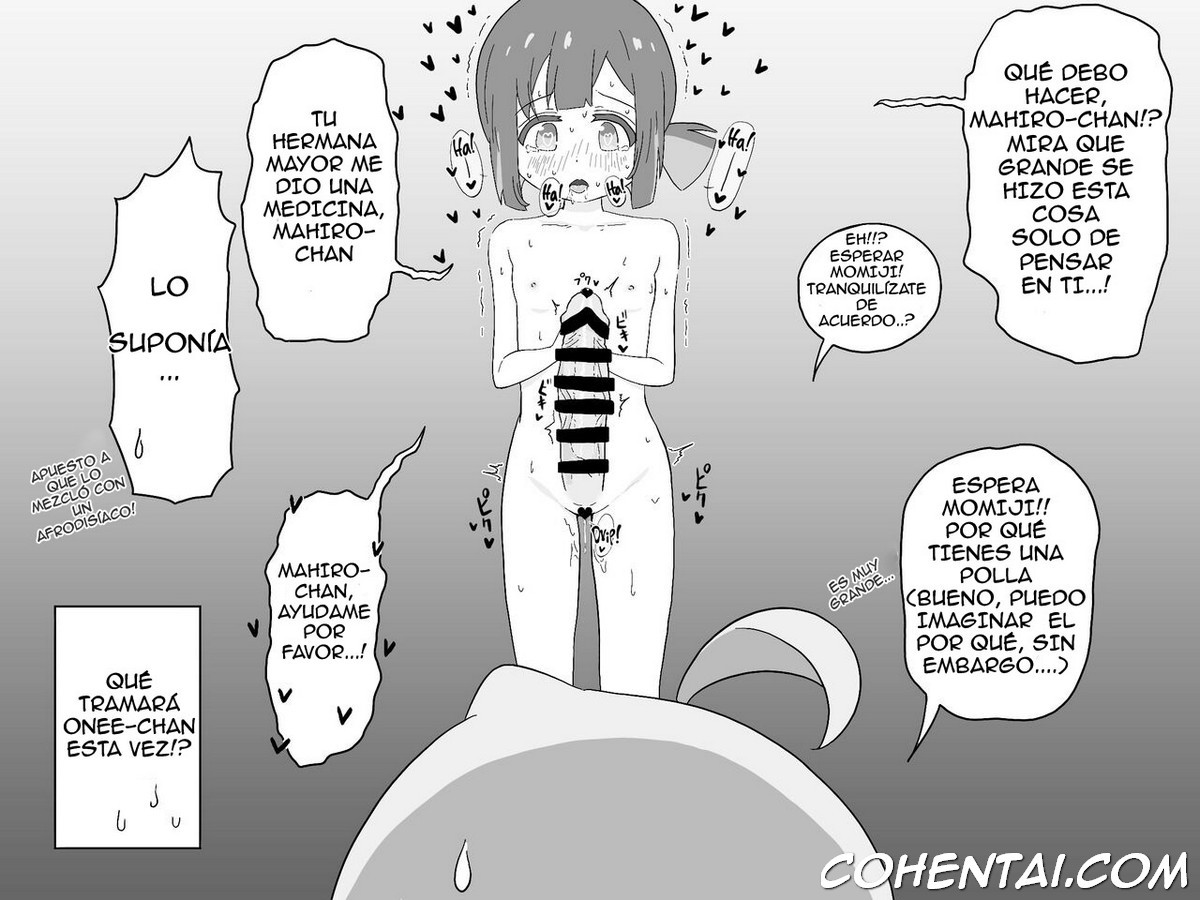 Ganbare Mahiro-chan (Onii-chan wa Oshimai!) xxx comics manga porno doujin hentai español sexo 