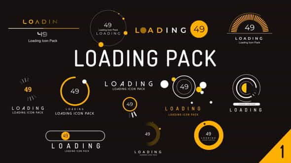 Loading Icon Pack - VideoHive 36065051