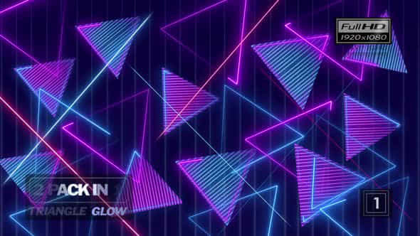 Triangle Glow - VideoHive 50967947