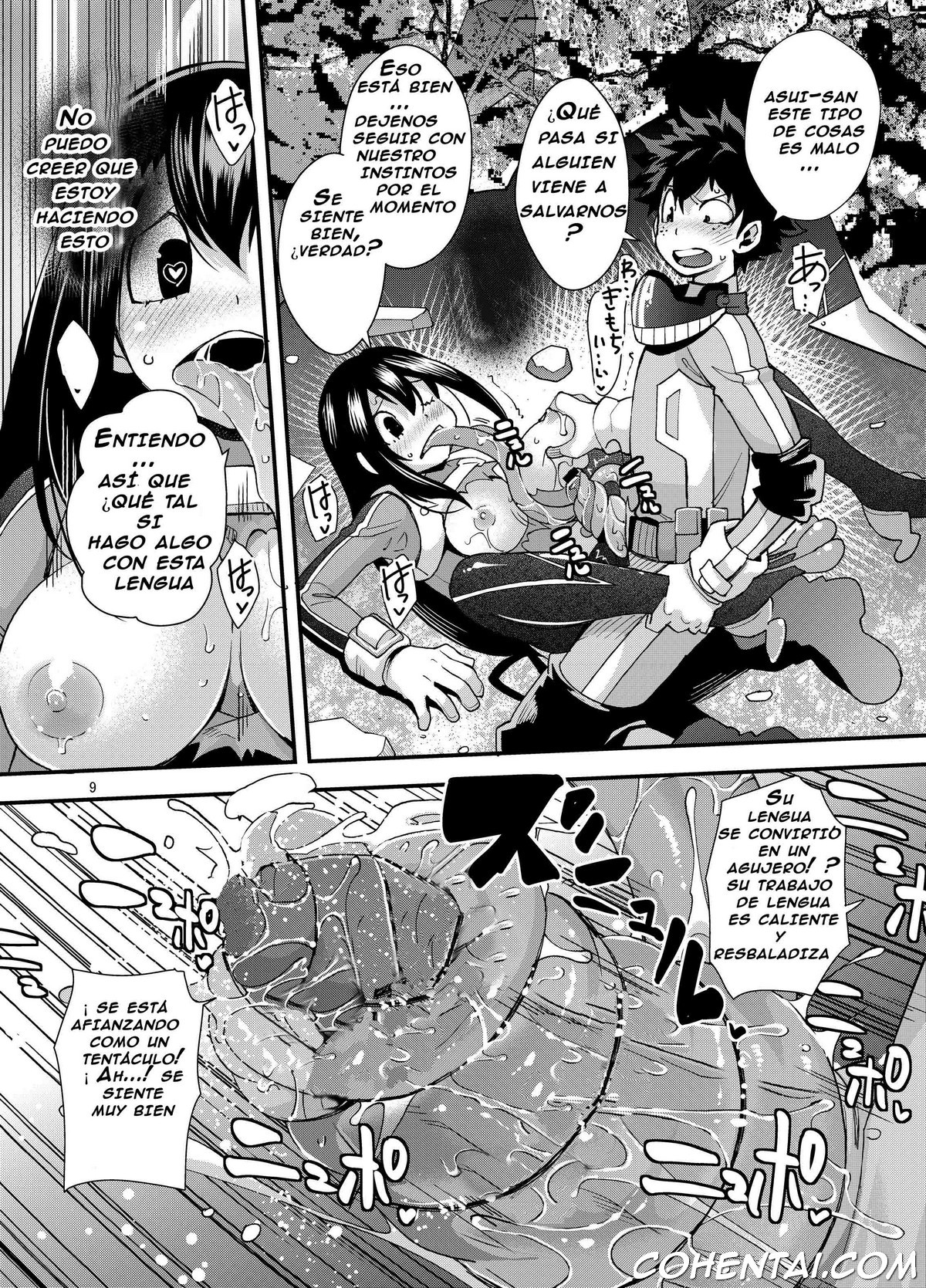 Tsuyu-chan to… Shite (Boku no Hero Academia) xxx comics manga porno doujin hentai español sexo 