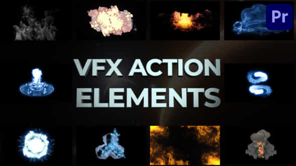 VFX Action Elements - VideoHive 38960165