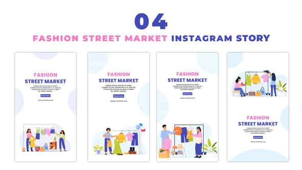 Fashion Street Market - VideoHive 47395610