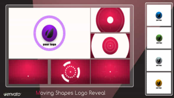 Moving Shapes Logo - VideoHive 2343442