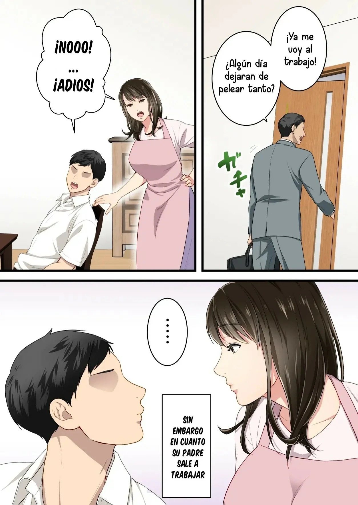 [Yuriko Club] Naka no Warukatta Haha to Musuko ga Amaama Couple ni Naru made [Spanish] [McLovin] [Digital]