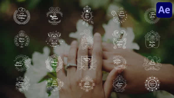 Wedding Titles For After Effects - VideoHive 56244373