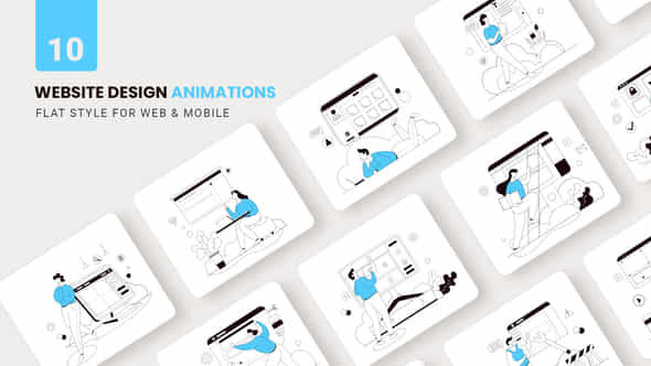 Website Design Animations - VideoHive 40484331