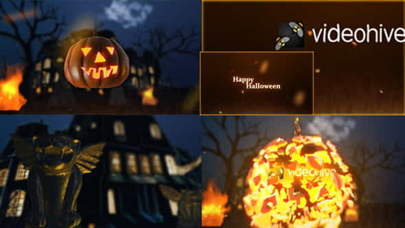 Halloween Logo - VideoHive 5821595