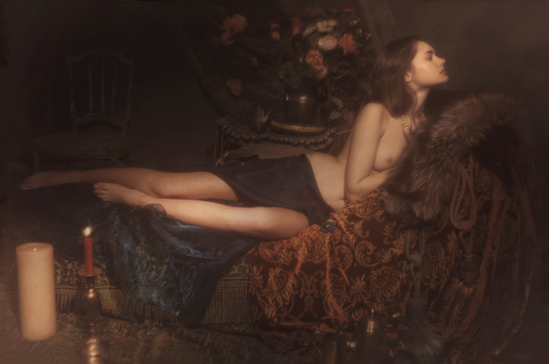 -Одалиска- Ольга Збитковская / Olga Zbitkovskaja by Nil Hoppenot / The Ones 2 Watch