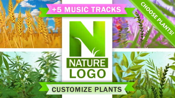 Nature Eco Plants Logo - VideoHive 22046864