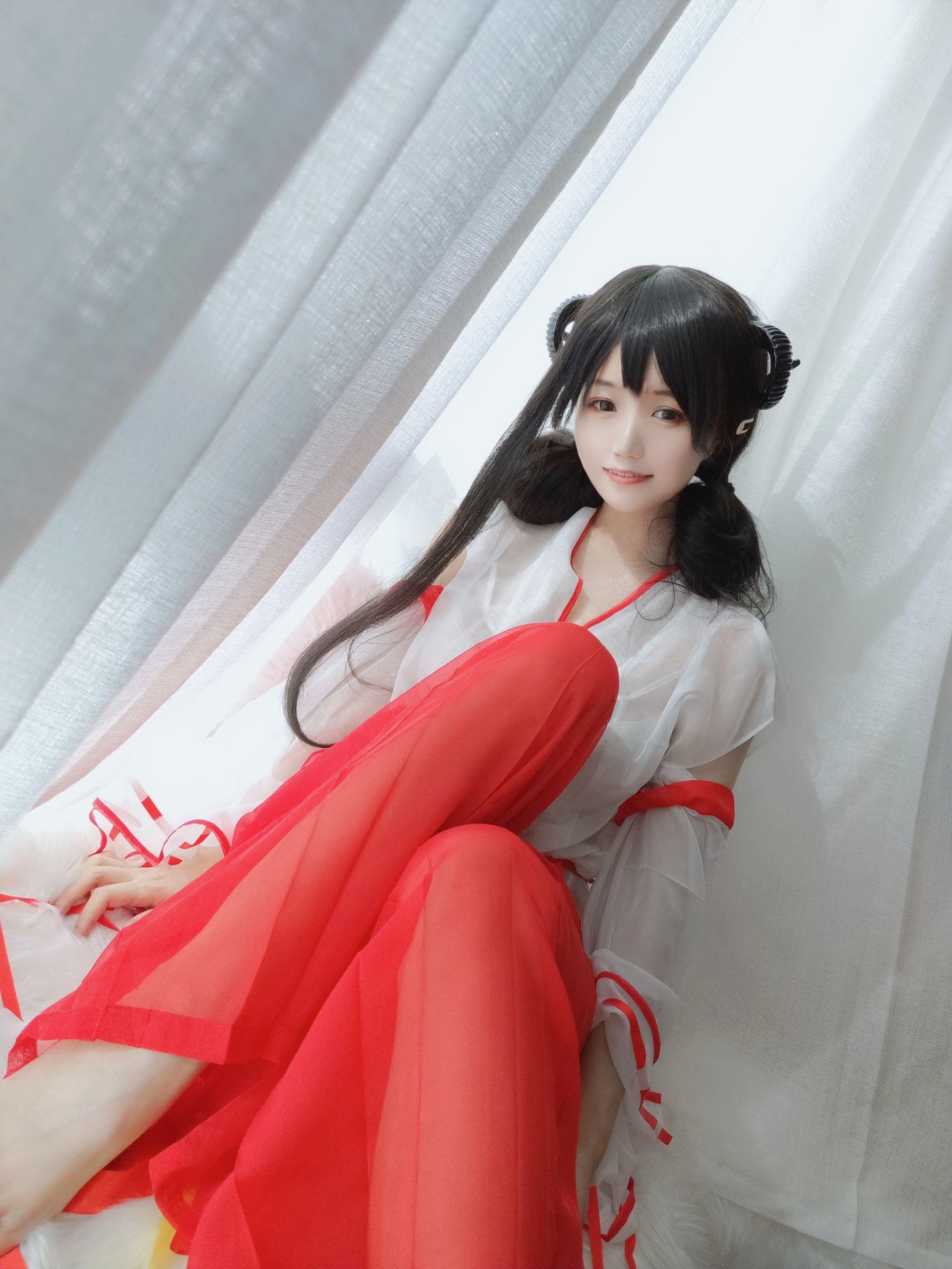 [网红COSER] 动漫博主小仓千代w – 巫女 写真集(16)