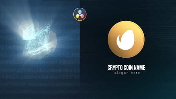 Crypto Coin Logo Reveal - VideoHive 36519115