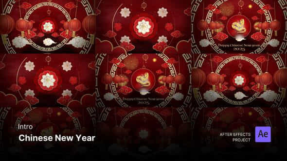 Introopening Chinese New Year After Effects Project Files - VideoHive 56132625