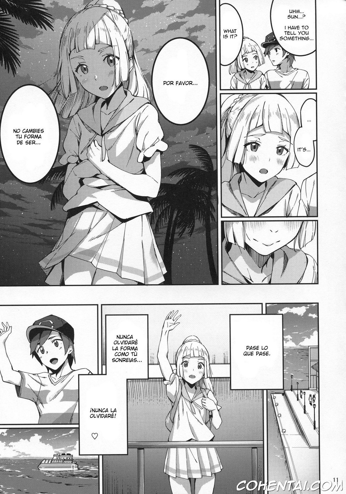 Ultra Beast nante Nakatta 2 (Pokémon Sun and Moon) xxx comics manga porno doujin hentai español sexo Elio Lillie Lusamine Pokémon