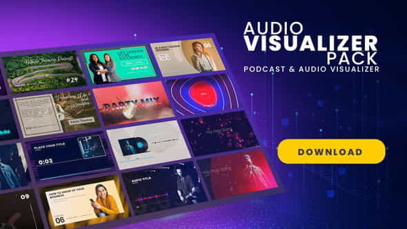 PodcastAudio Visualizer Pack - VideoHive 27682557