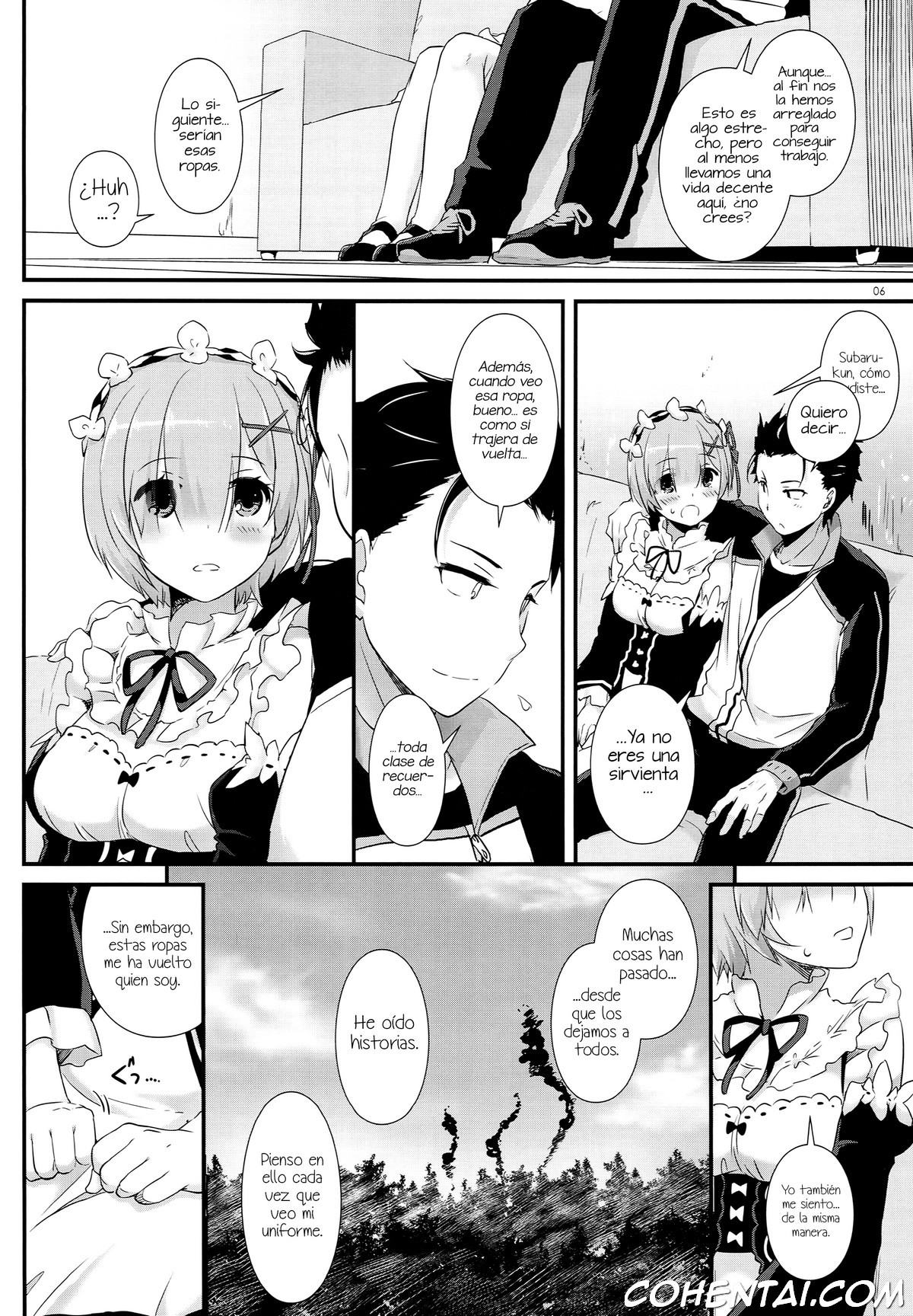 D.L. action 109 (Re:Zero Kara Hajimeru Isekai Seikatsu) xxx comics manga porno doujin hentai español sexo 