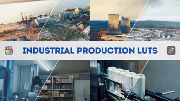 Industrial Production Luts Fcpx Apple Motion - VideoHive 50884286