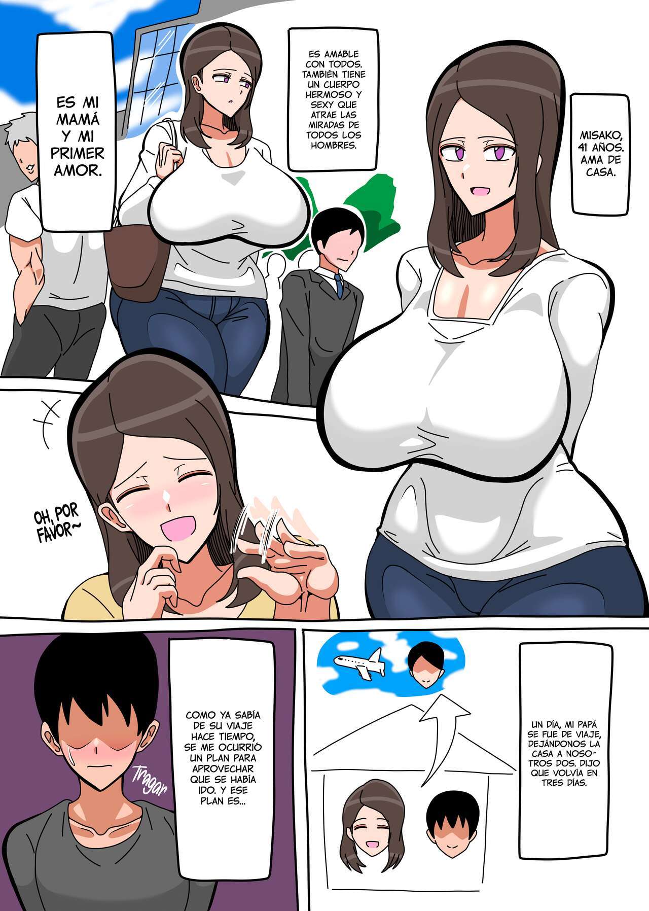 [18master] Okaa-san Kounin Boshi Sex  Madre aprueba sexo madre e hijo [Spanish] [K.A. Works]