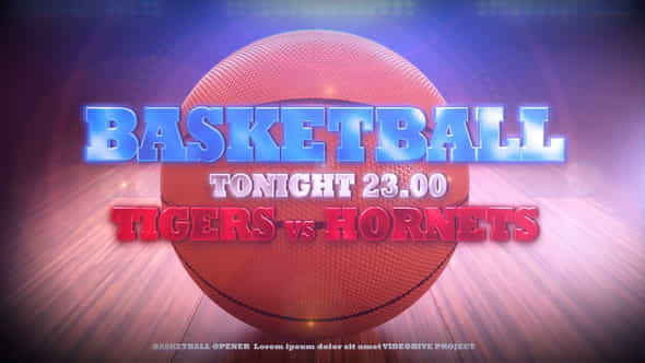 Basketball Opener 2 - VideoHive 25354249