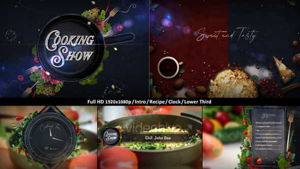 Cooking Tv Show Pack - VideoHive 34301297