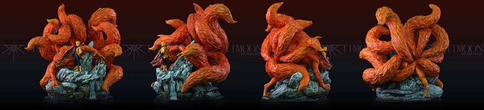 Naruto & Kurama - Diorama Statue (Timoon Workshop) SSKFH0Dv_o