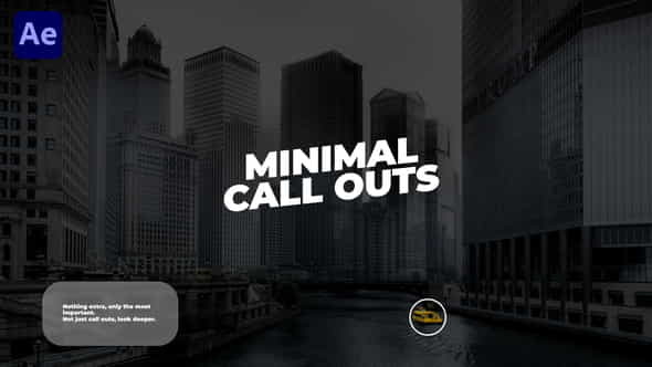 Minimal Call Outs - VideoHive 33658083