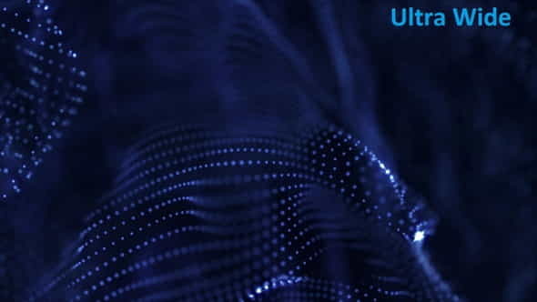 Blue Shining Particles Background Ultra - VideoHive 27096116