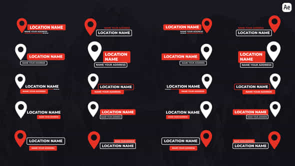 Location Titles After - VideoHive 38162571