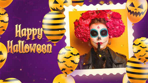 Happy Hallowen Slideshow - VideoHive 34453693