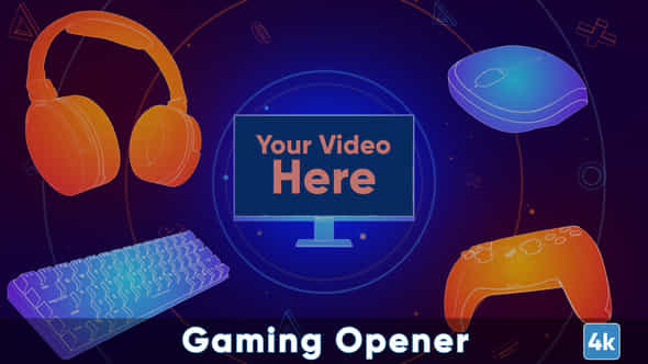 Gaming Opener - VideoHive 43602417