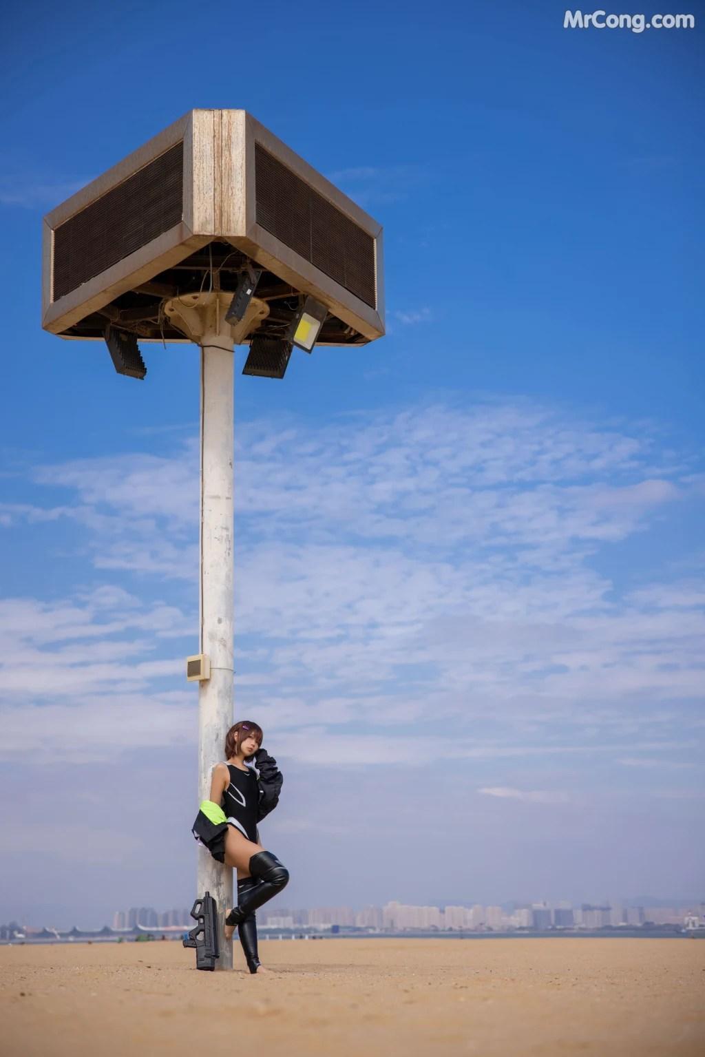 Coser@G44不会受伤 Vol.089: 水泳部的部長 (57 photos)(14)