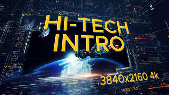 HI-Tech Intro - VideoHive 43495796