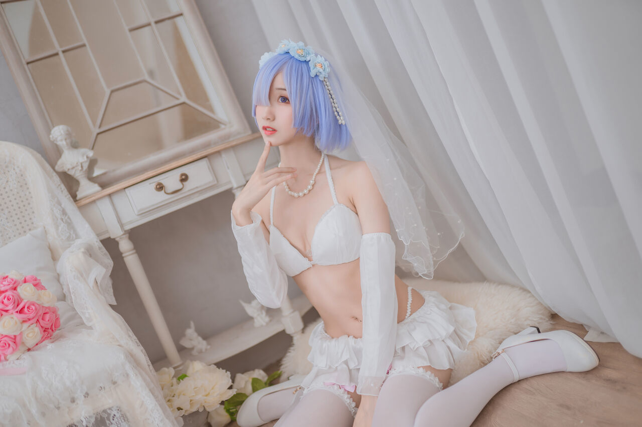 [木绵绵OwO] 蕾姆婚纱