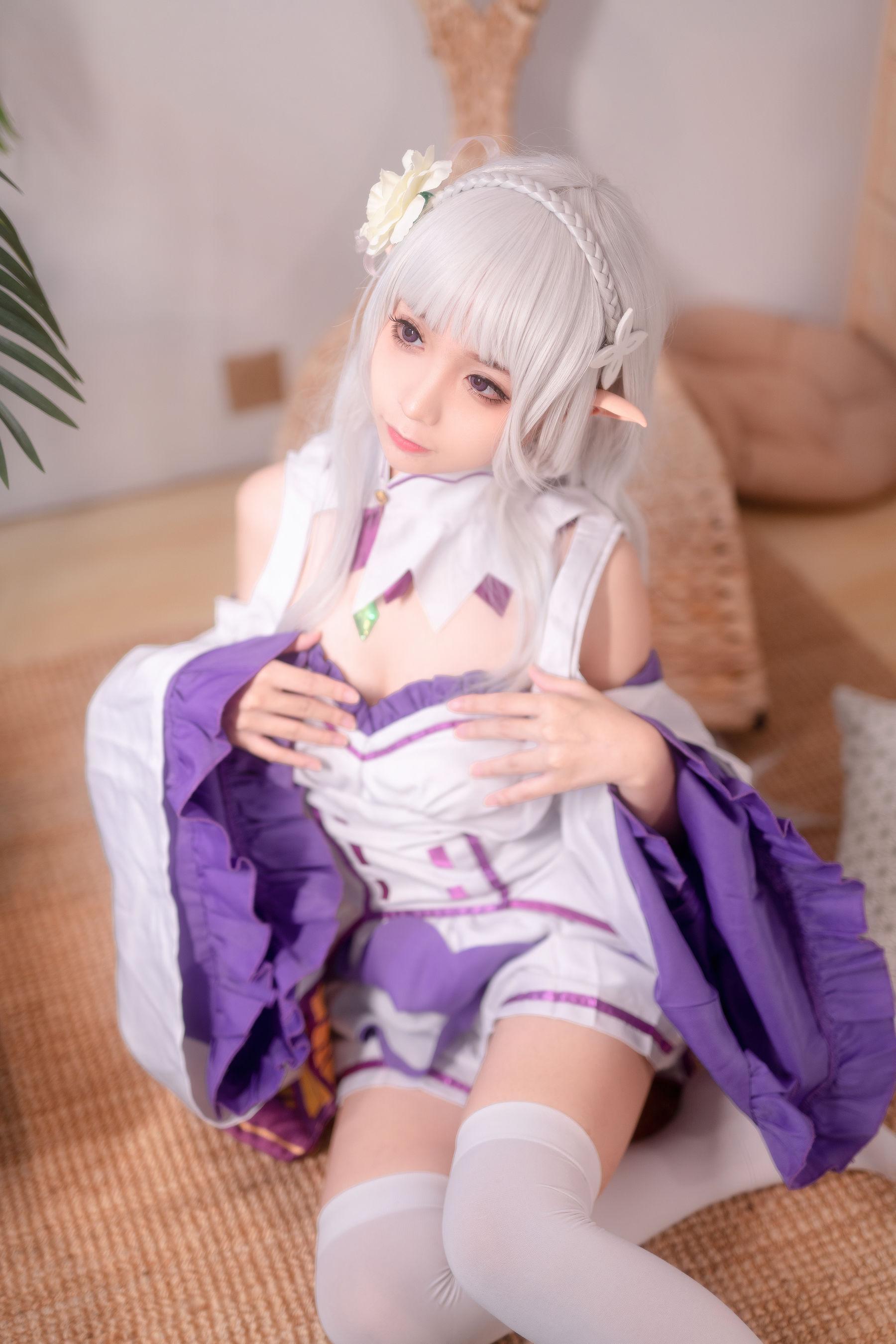 [美女Coser] 蠢沫沫 《艾米利亚》 写真集(22)