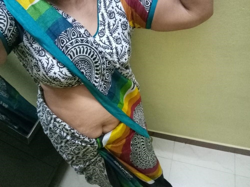 Tamilnadu saree aunty-4594
