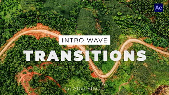 Intro Wave Transitions for After - VideoHive 33838158