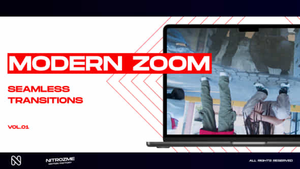 Modern Zoom Transitions Vol 01 - VideoHive 49304984